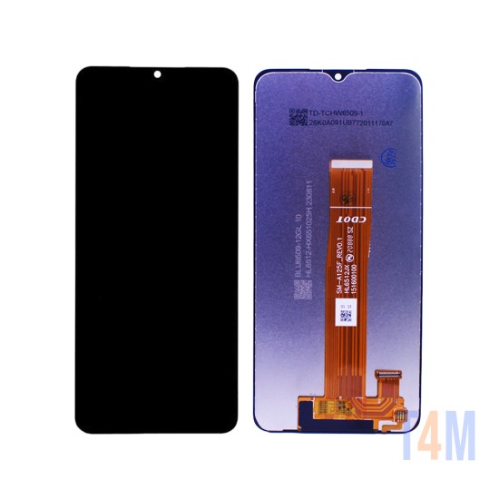 Touch+Display Samsung Galaxy A12/A125 Service Pack Preto